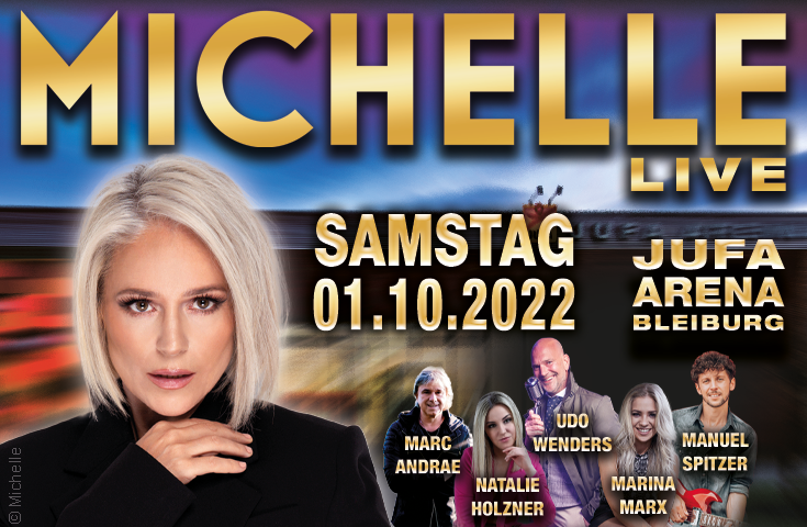 Schlager-Event rockt am 01.10.2022 die JUFA-Arena